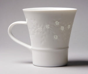 FL Mug St Hilaire Collection Flower Décor