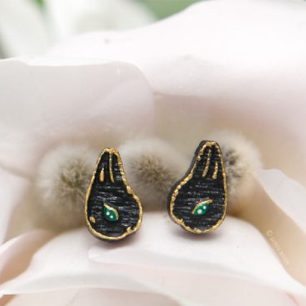 Earrings: To Soar Tenderly (Black)