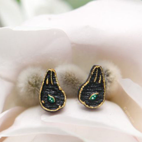 Earrings: To Soar Tenderly (Black)